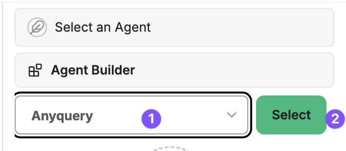 LibreChat Agent Selection