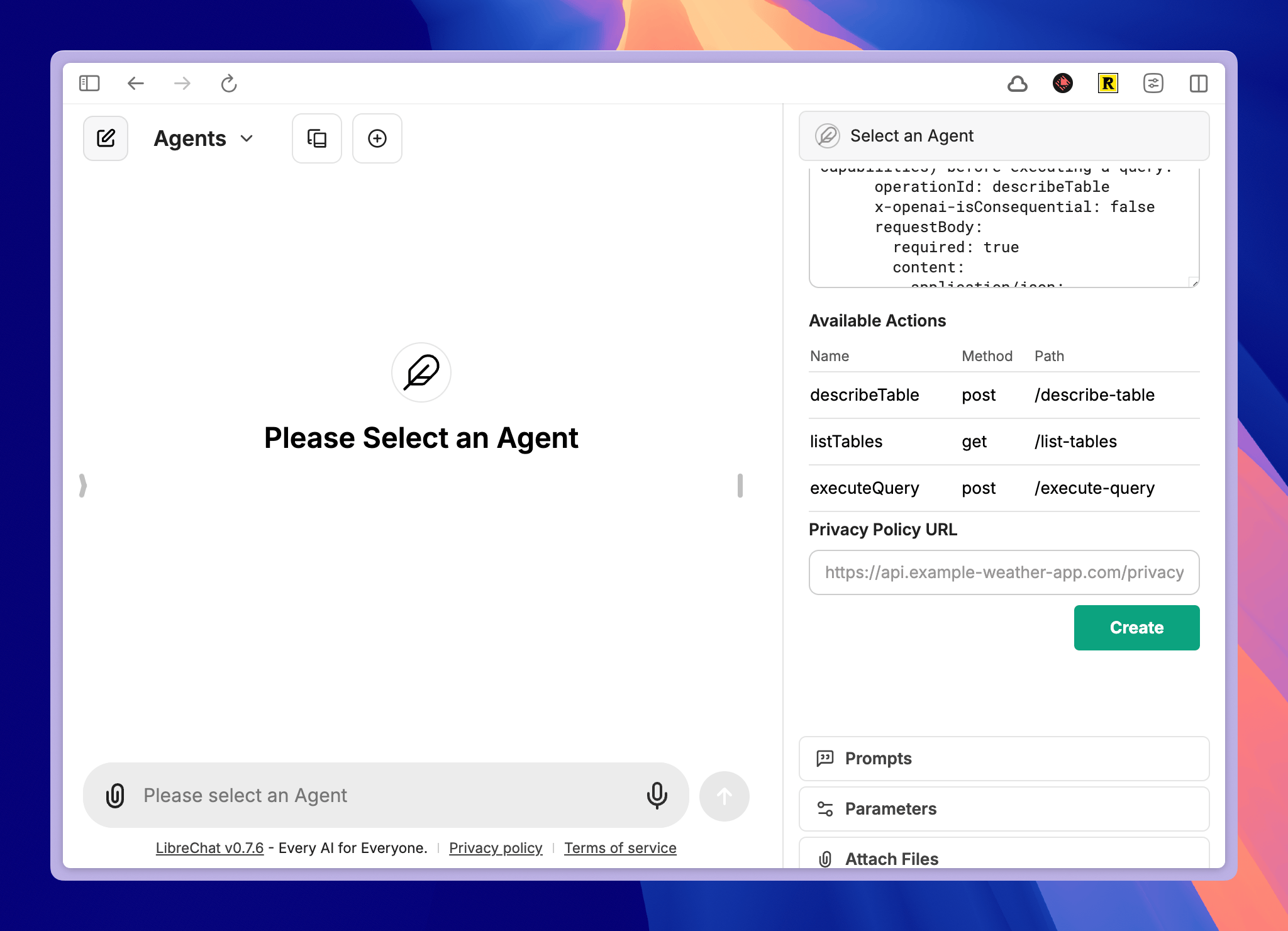 LibreChat End result